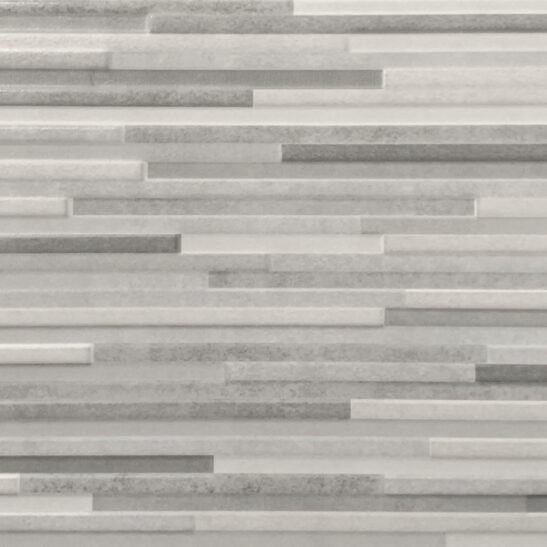 25x40 Piastrella da Rivestimento Muretto 3D Boston Torres Mix Cenere
