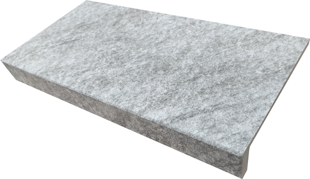 15x30 Elemento Terminale a Elle R.Grigio/Silver - immagine 3