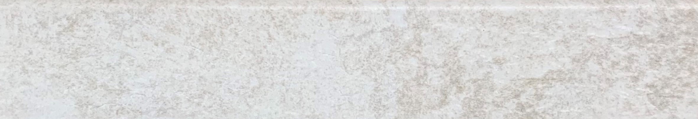 8×45 Battiscopa Roccia Bianco