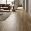 Piastrella gres porcellanato da interno 22,5x91 Daikan Noce effetto Legno. Pavimento o Rivestimento