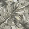 rivestimenti in ceramica foglie 26x52 manila decoro Metal gris