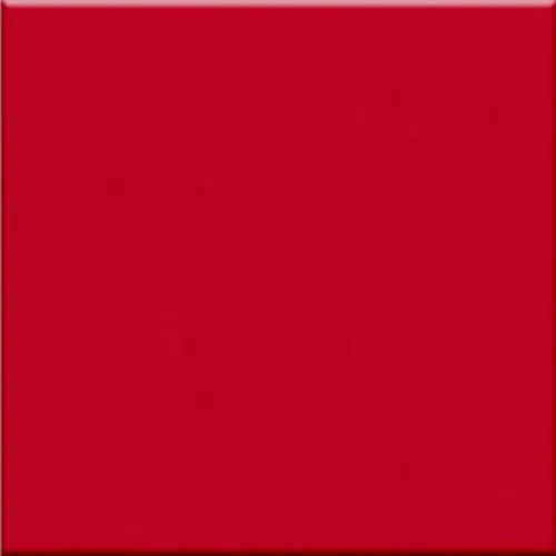 Piastrella in gres porcellanato 20x20 GC Colore Rosso effetto Tinta Unita. Pavimento o Rivestimento