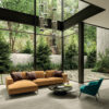 Piastrella gres porcellanato spessore 2cm. da esterno 40x120 cm. Dom Ascot Ceramiche effetto legno ruvido.