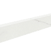 Battiscopa in gres effetto marmo 4,6x60 cm Rimini Blanc Matt EN60