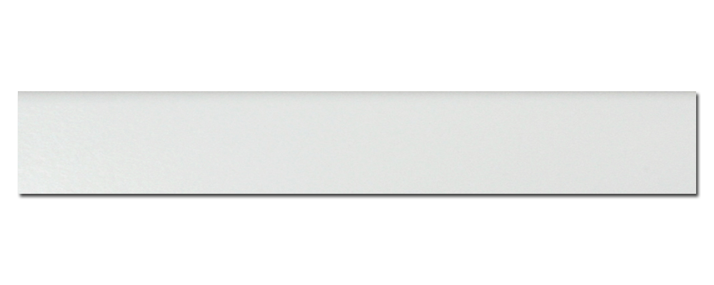 1) 7,5x60 Battiscopa Bianco Matt.
