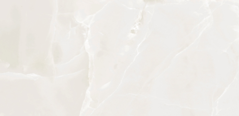 Piastrella gres porcellanato 60x120 cm. Florim Eccentric Luxe Cloudy White effetto onice lucido.