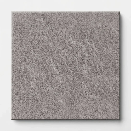 Piastrella gres porcellanato tutta massa spessore 8mm. da esterno R11 20x20 cm. Marazzi SistemT_gr Grigio Medio Rock effetto Granito antiscivolo.