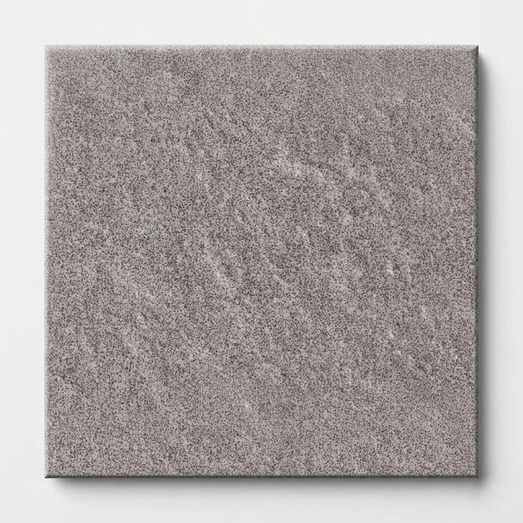 Piastrella gres porcellanato tutta massa spessore 8mm. da esterno R11 20x20 cm. Marazzi SistemT_gr Grigio Medio Rock effetto Granito antiscivolo.