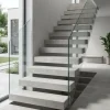 Piastrella gres porcellanato da interno 30x120 Rc Light Grey effetto cemento grigio. Pavimento o Rivestimento, ideale per rivestire scale.