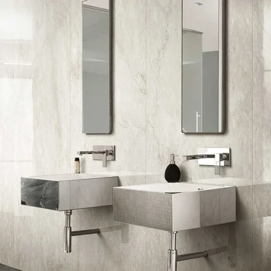 Piastrella gres porcellanato da interno lucido 60x120 cm. Antique Imperial Marble Florim effetto Marmo. Pavimento o Rivestimento